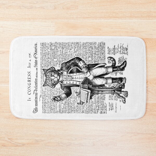 Item preview, Declaration Of Independence Day 1776 Cat Lover Washington designed and sold by GrandeDuc.