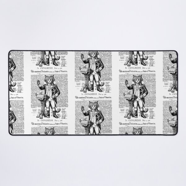 Item preview, Declaration Of Independence Day 1776 Cat Lover Washington designed and sold by GrandeDuc.