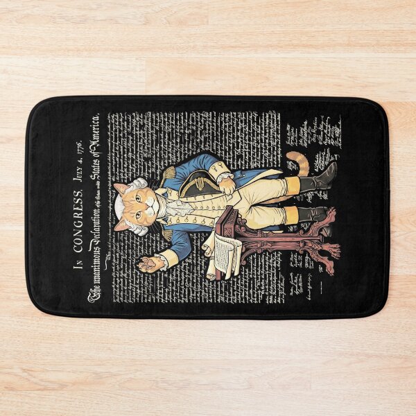 Item preview, Declaration Of Independence Day 1776 Cat Lover Washington designed and sold by GrandeDuc.