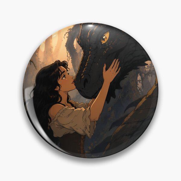 Item preview, The Dragon Chose Her designed and sold by  Hollow Moon Studios..