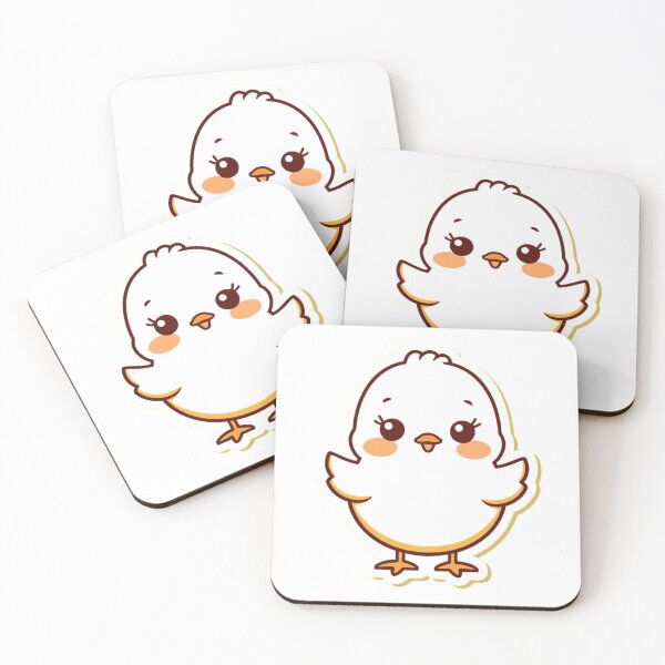 Item preview, Cute Kawaii Baby Chick Cartoon Character designed and sold by redblink store.