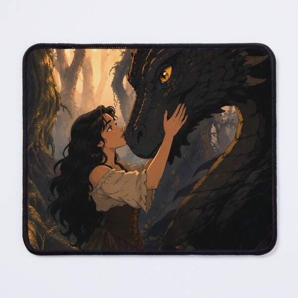 Item preview, The Dragon Chose Her designed and sold by Hollow Moon Studios..