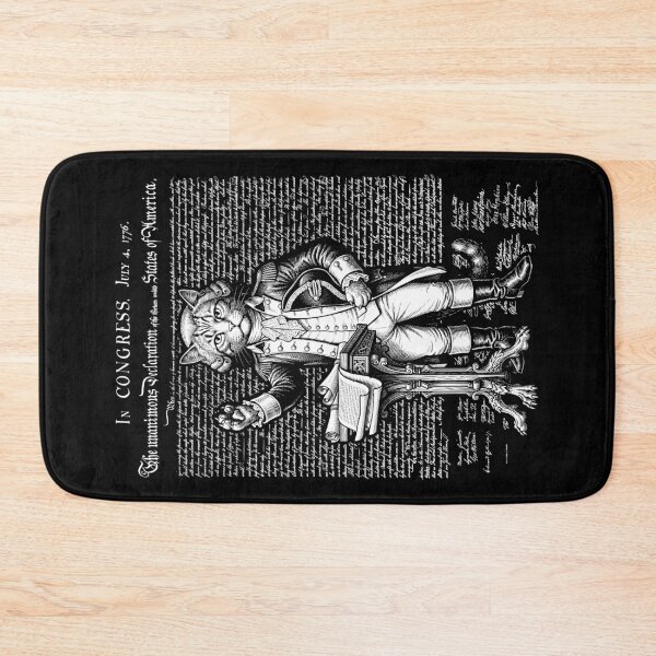 Item preview, Declaration Of Independence Day 1776 Cat Lover Washington designed and sold by GrandeDuc.
