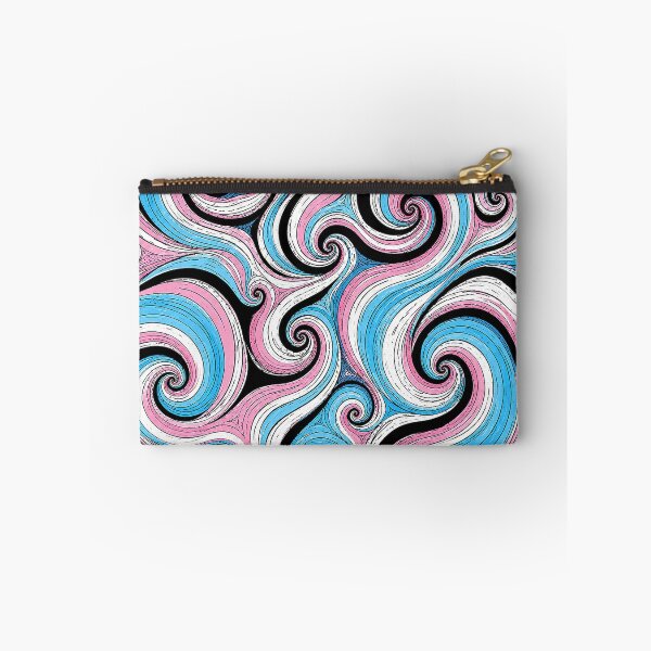 Item preview, Transgender Pride Flag Swirly Stripe Pattern designed and sold by BeJolley.