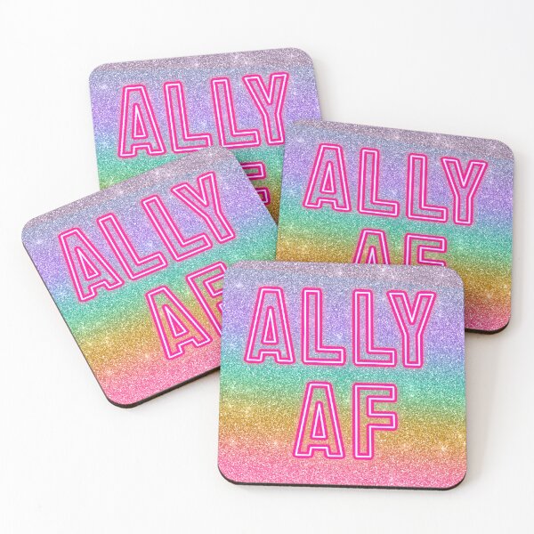 Item preview, Sparkly Ally AF designed and sold by Visual Vestibule.