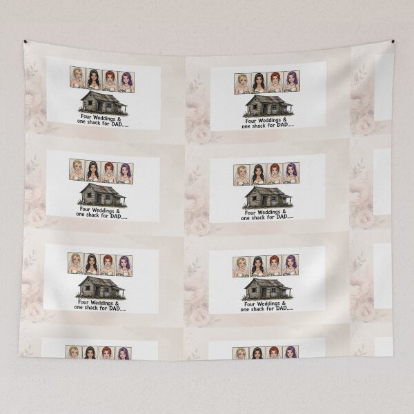 Item preview, Four Weddings & one shack for Dad. designed and sold by SincerelyNick.