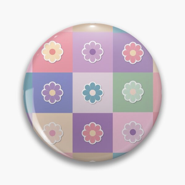 Item preview, Pastel Daisies on pink designed and sold by uunaa.