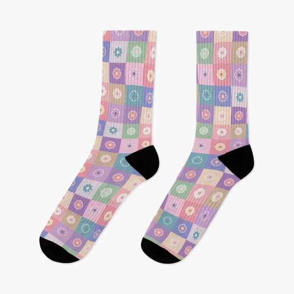 Item preview, Pastel Daisies on pink designed and sold by uunaa.
