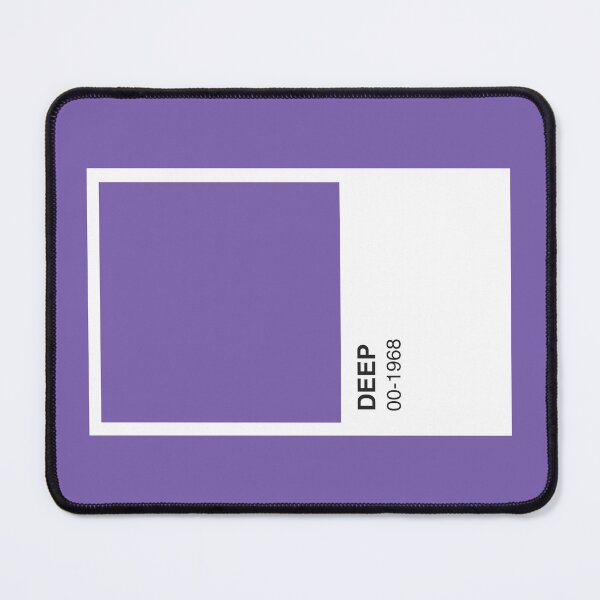 Item preview, Deep Artist Purple Colour Swatch - Purple Border designed and sold by The Colourful Game.