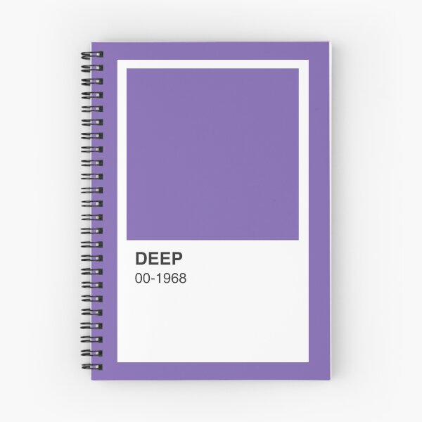 Item preview, Deep Artist Purple Colour Swatch - Purple Border designed and sold by The Colourful Game.