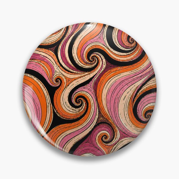 Item preview, Lesbian Pride Flag Swirly Stripe Pattern designed and sold by BeJolley.