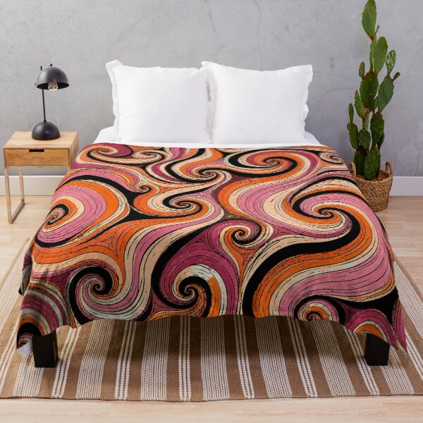 Item preview, Lesbian Pride Flag Swirly Stripe Pattern designed and sold by BeJolley.