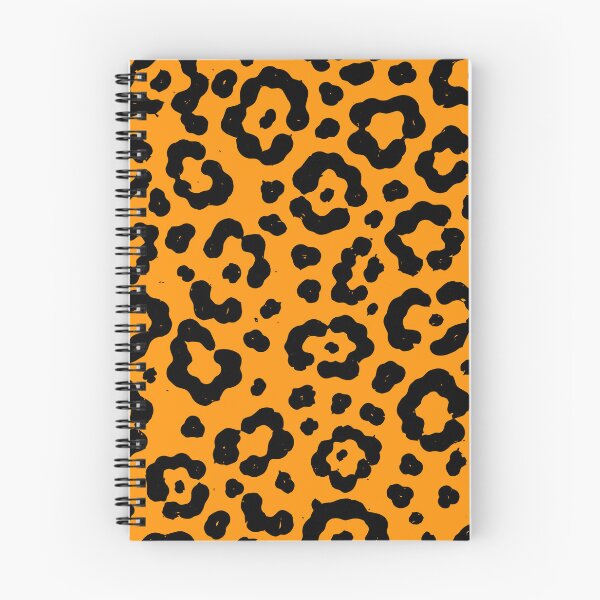Item preview,  Modern Leopard Pattern - ORANGEANDBLACK - Onça Brasileira designed and sold by Napofazarte.
