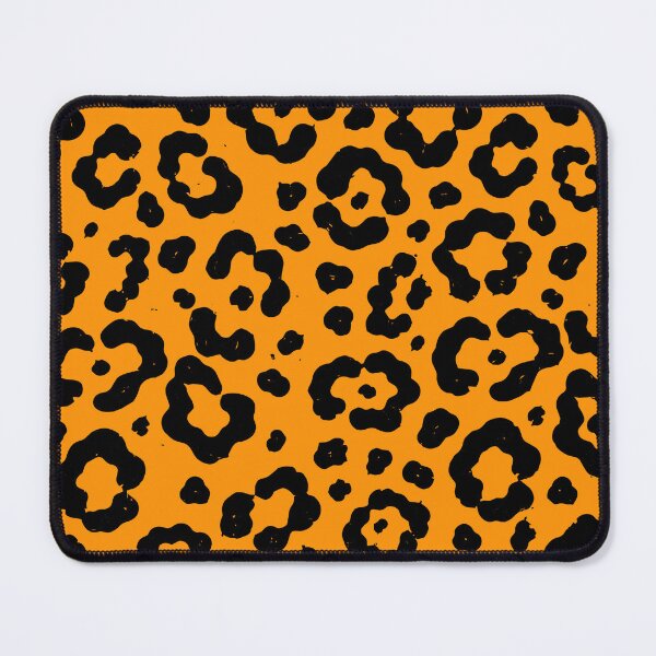 Item preview, Modern Leopard Pattern - ORANGEANDBLACK - Onça Brasileira designed and sold by Napofazarte.