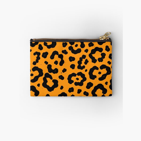 Item preview,  Modern Leopard Pattern - ORANGEANDBLACK - Onça Brasileira designed and sold by Napofazarte.