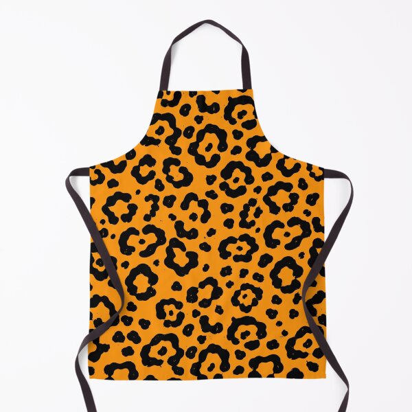 Item preview, Modern Leopard Pattern - ORANGEANDBLACK - Onça Brasileira designed and sold by Napofazarte.