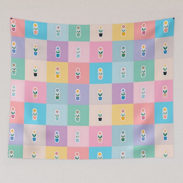 Item preview, Pastel flowers  designed and sold by uunaa.