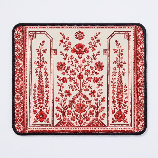 Item preview, Palestine Tatreez Mihrab Arch and Tree of Life Embroidery designed and sold by BrainCurves.