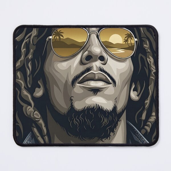 Item preview, Bob Marley Vector Illustration designed and sold by Boruto1231.