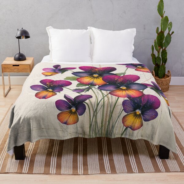 Item preview, Blossoms of Painted Quiet designed and sold by bloorose.