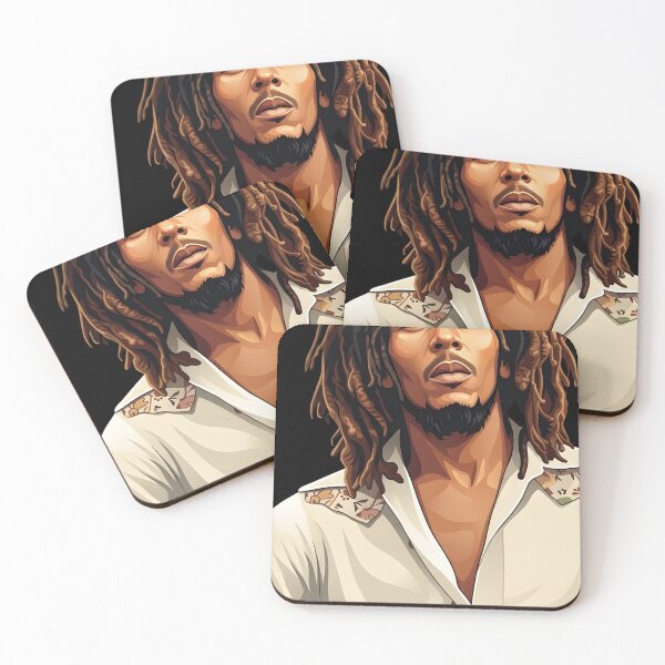 Item preview, Bob Marley Vector Illustration designed and sold by Boruto1231.