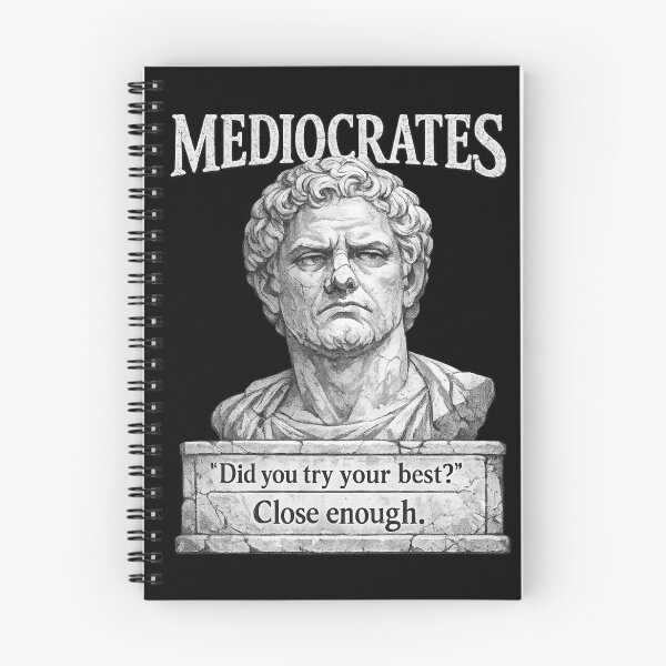 Item preview, Mediocrates Close Enough Funny Philosophy Meme designed and sold by HiPatti.