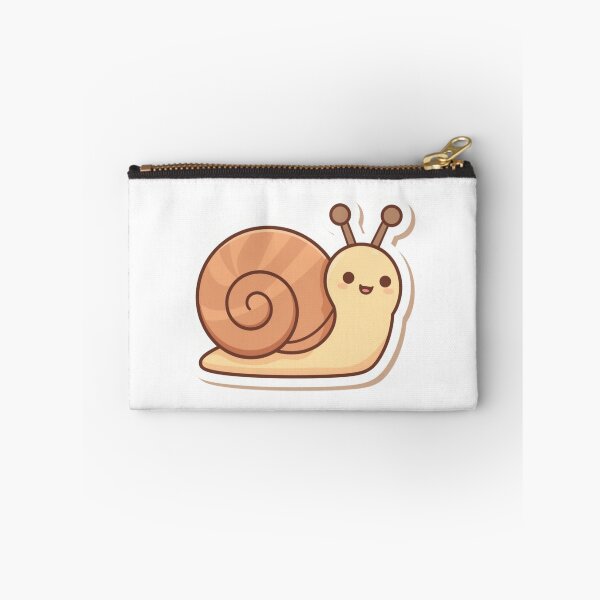 Item preview, Cute Kawaii Baby Snail Art designed and sold by redblink store.