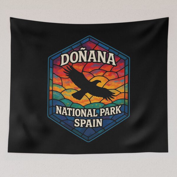 Item preview, Donana National Park Stained Glass designed and sold by TomFrontierArt.
