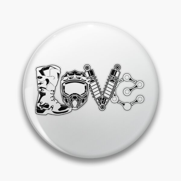 Item preview, Motorcycle LOVE Gear - Biker Helmet Boot Shock Typography designed and sold by gokhanuzen.