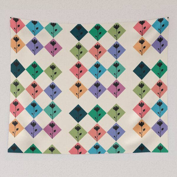 Item preview, Black flowers  designed and sold by uunaa.