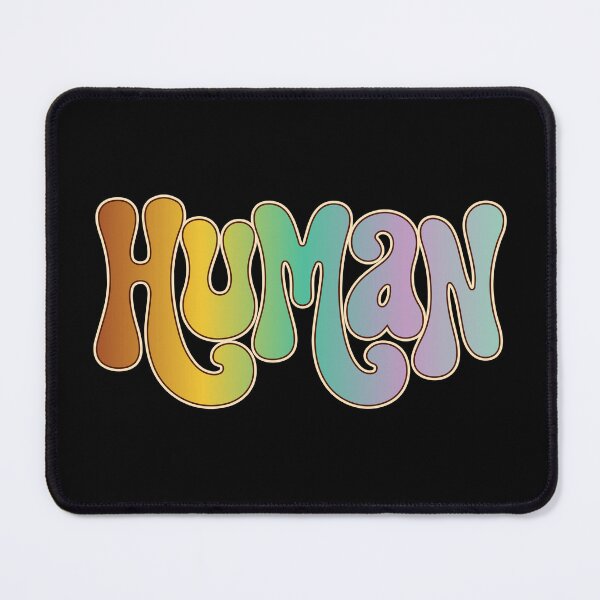 Item preview, Retro Human Typography – Vintage 70s Rainbow designed and sold by Ram94.