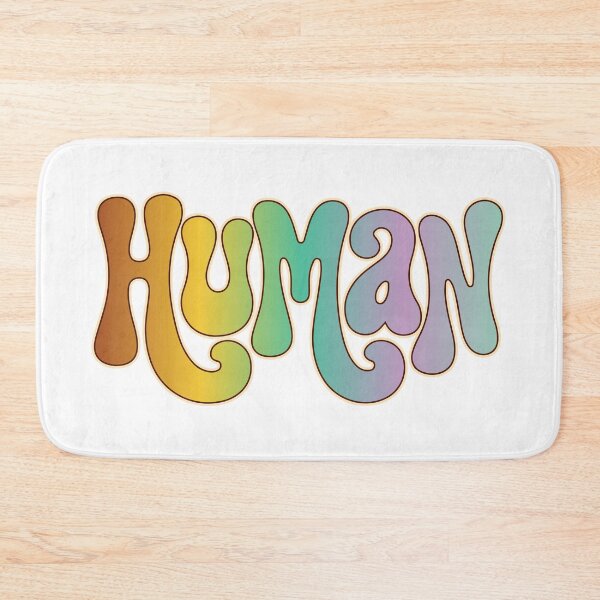Item preview, Retro Human Typography – Vintage 70s Rainbow designed and sold by Ram94.