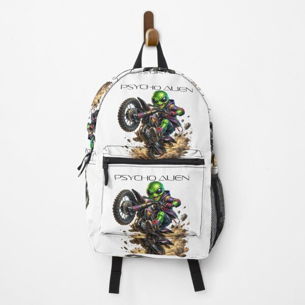 Item preview, Psycho Alien Loves Dirtbikes Black Lettering designed and sold by PsychoAlien.com.