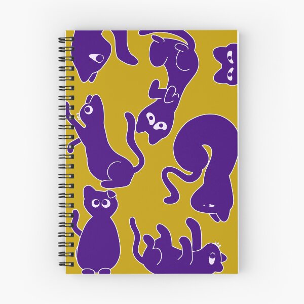 Item preview, Cats in all their moods designed and sold by Vanillandcrimes.