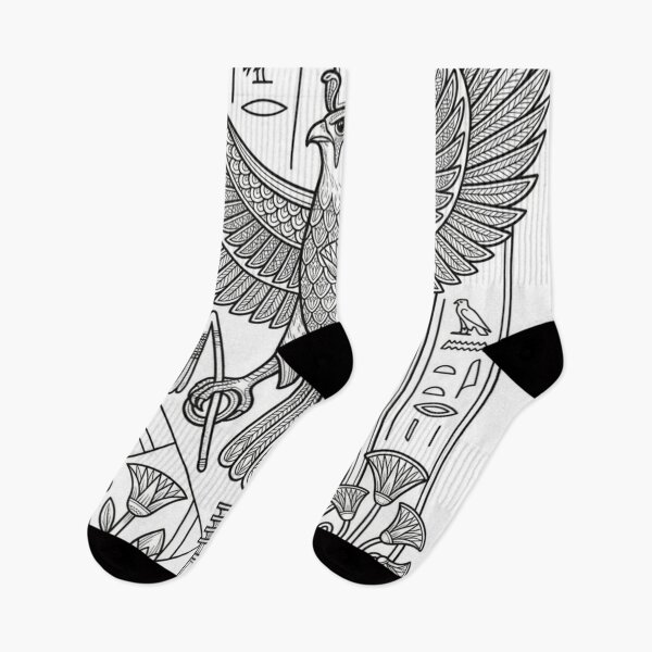 Item preview, Horus Sacred Falcon | Ancient Egyptian Symbolic Line Art designed and sold by Queen Cleopatra.