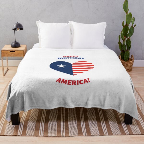 Item preview, Patriotic Birthday Heart USA designed and sold by Farmon52nd.