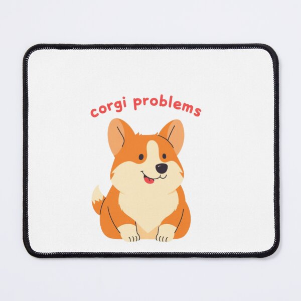 Item preview,  Corgi Problems — Funny Cute Corgi Dog Lover Sticker designed and sold by AMBAYK.