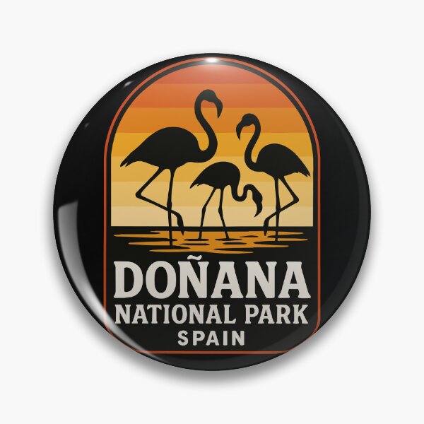 Item preview, Parque Nacional de Doñana, España, Retro Vintage Travel designed and sold by TomFrontierArt.