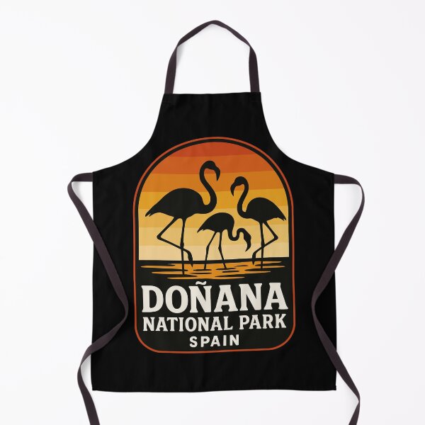 Item preview, Donana National Park Spain Retro Vintage Travel designed and sold by TomFrontierArt.