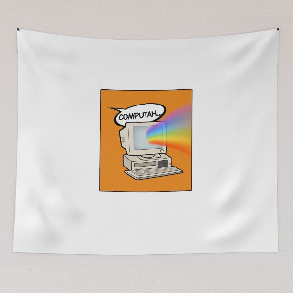 Item preview, Computah make them super gay and.. (version 1) designed and sold by Irece Illustrations.