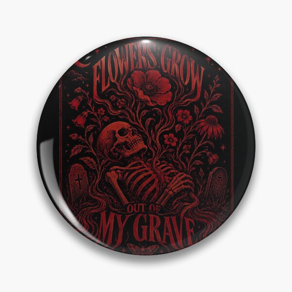 Item preview, Flowers Grow Out of My Grave Dead Man's Bones designed and sold by hesjustken.