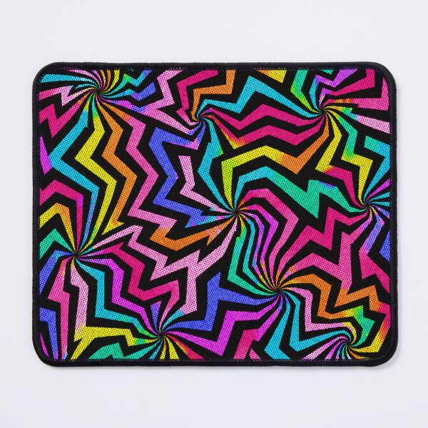 Item preview, Zigzag Abstract Rainbow Pop Art Pattern designed and sold by BeJolley.
