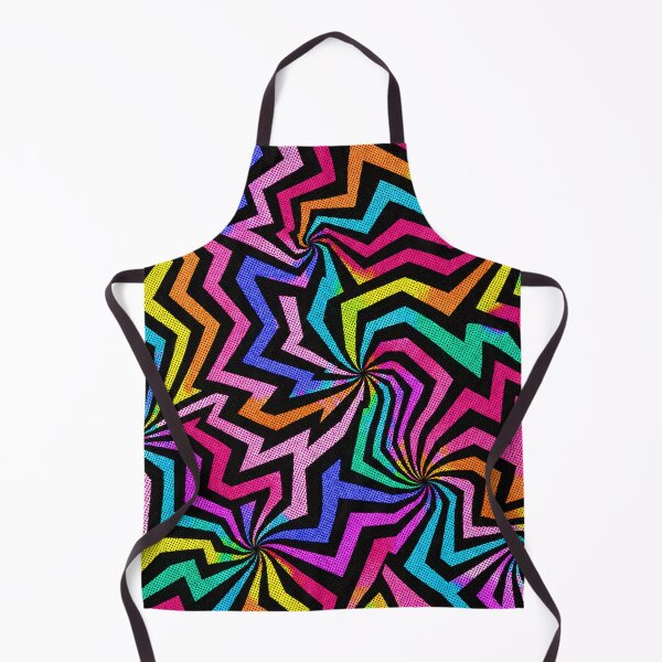 Item preview, Zigzag Abstract Rainbow Pop Art Pattern designed and sold by BeJolley.