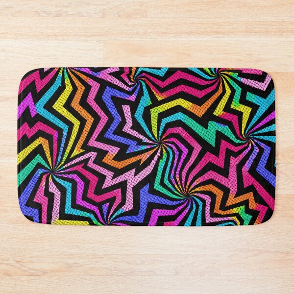 Item preview, Zigzag Abstract Rainbow Pop Art Pattern designed and sold by BeJolley.