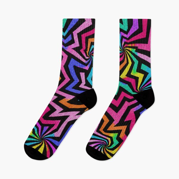 Item preview, Zigzag Abstract Rainbow Pop Art Pattern designed and sold by BeJolley.