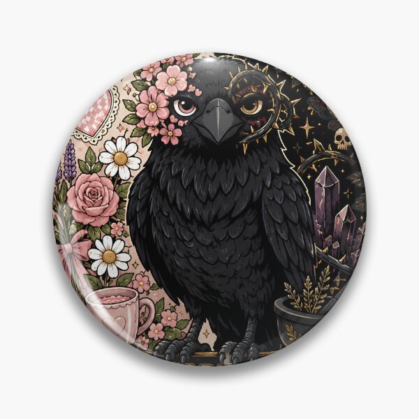 Item preview, Soft Girl? Crow Girl — The Aesthetic Chose Me Funny Witchy Raven Shirt designed and sold by BumbleBloom7.
