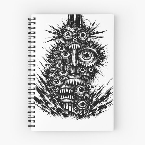 Item preview, Grotesque Eye‑Tower — Surreal Manga Totem designed and sold by houta.