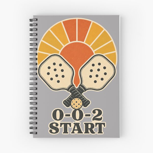Item preview, Funny Pickleball Quote - 0-0-2 start- Retro Vintage Pickleball Art designed and sold by BelievingCreate.