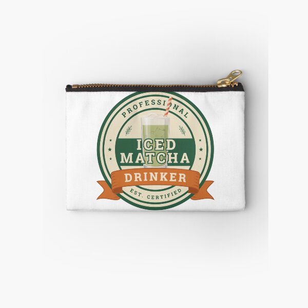 Item preview, Professional Iced Matcha Drinker Certified Badge – Funny Matcha Lover Retro Design designed and sold by ArcticFoxStudio.