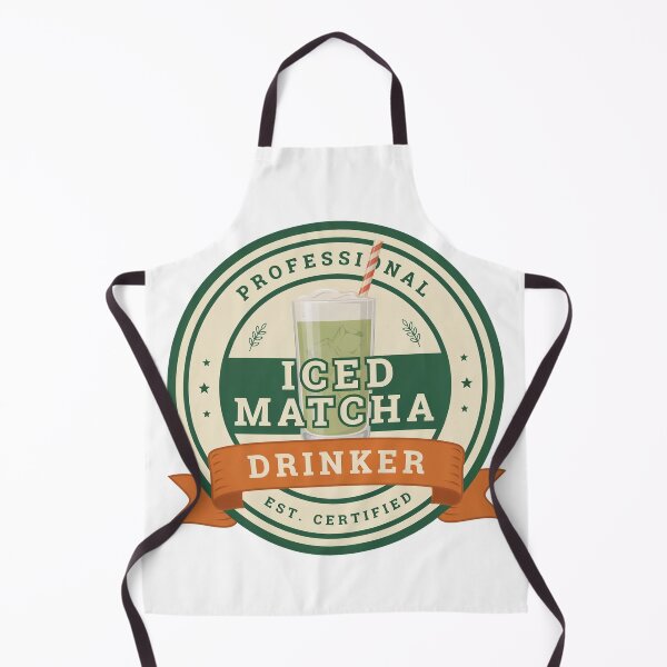 Item preview, Professional Iced Matcha Drinker Certified Badge – Funny Matcha Lover Retro Design designed and sold by ArcticFoxStudio.